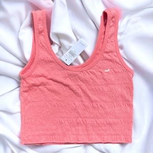 American Eagle Pink Crop Top/Size: XS/ NWT